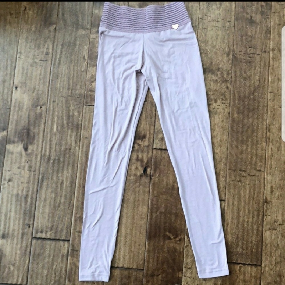 SOLD/ cute booty lounge leggings dusty rose color